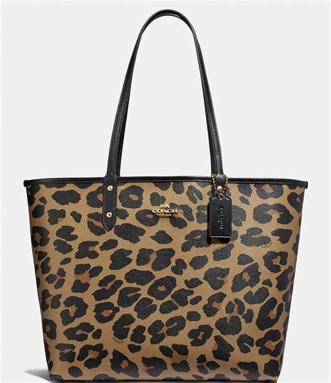 LEOPARD TOTEBAG 